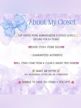 🎀 About My Closet 🎀